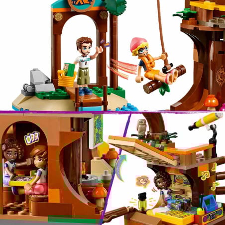 LEGO Friends Campamento de Aventura Casa del Árbol