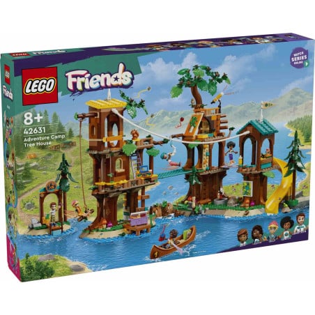 LEGO Friends Campamento de Aventura Casa del Árbol