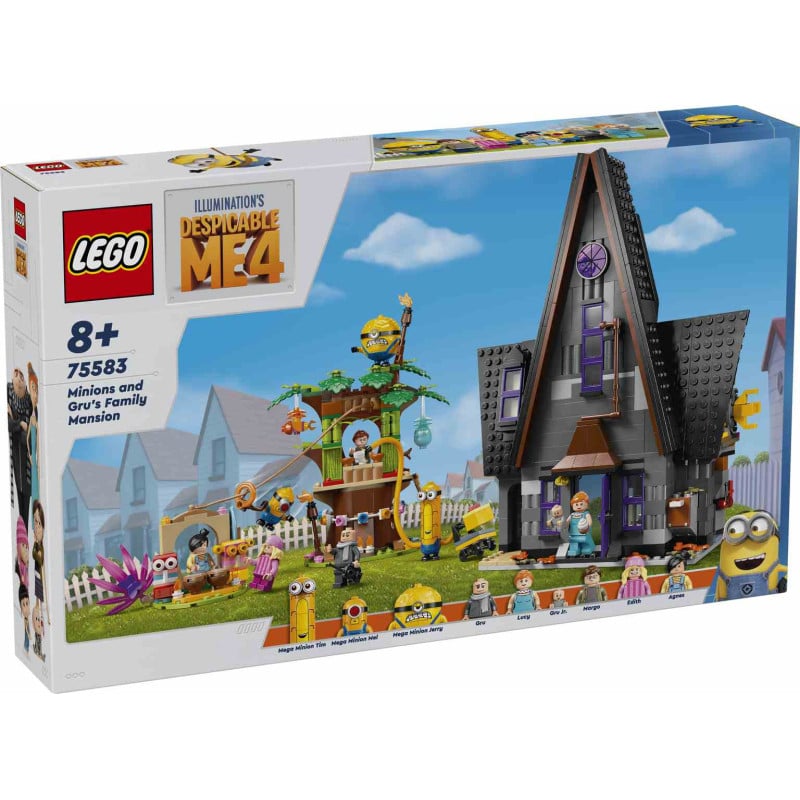 LEGO Minions Minions y Mansion Familiar de Gru