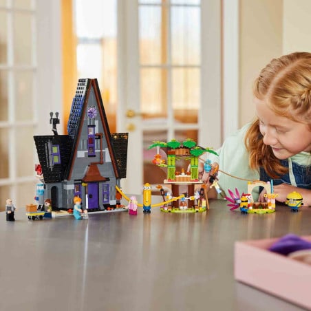 LEGO Minions Minions y Mansion Familiar de Gru