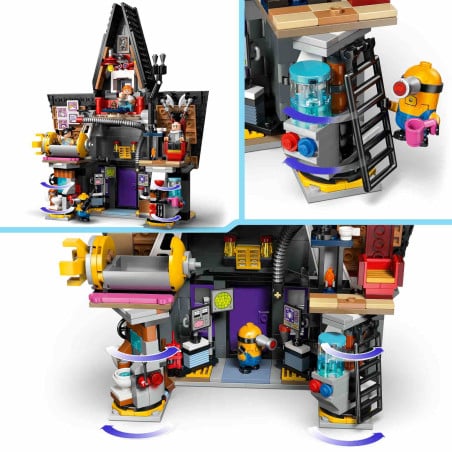 LEGO Minions Minions y Mansion Familiar de Gru
