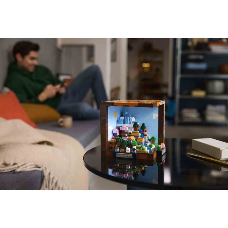 LEGO Minecraft Mesa de Trabajo