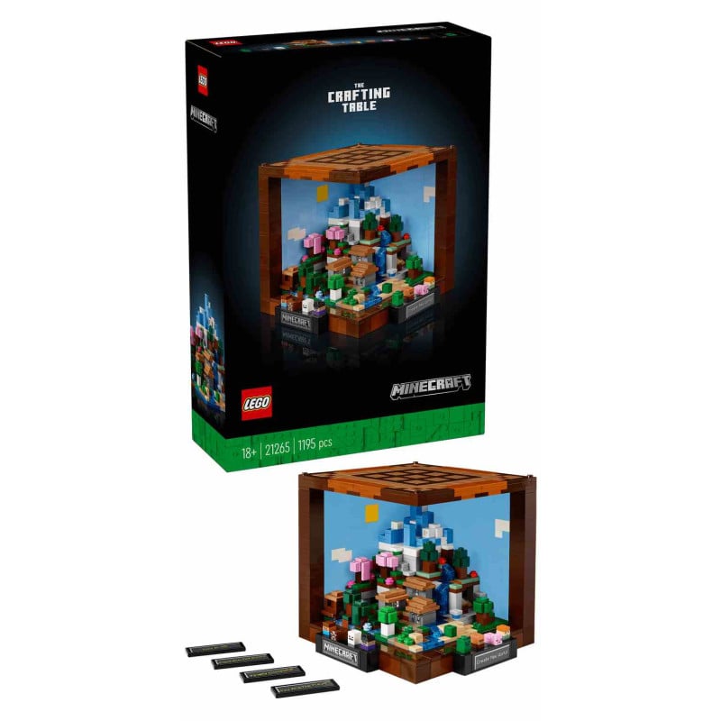 LEGO Minecraft Mesa de Trabajo