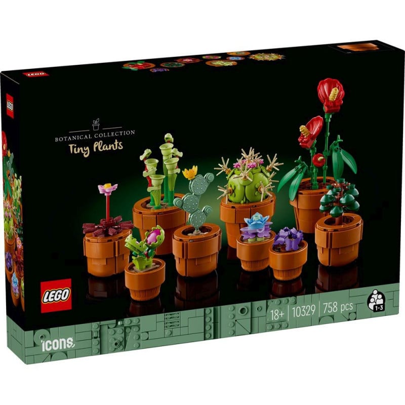 LEGO Icons Plantas Diminutas