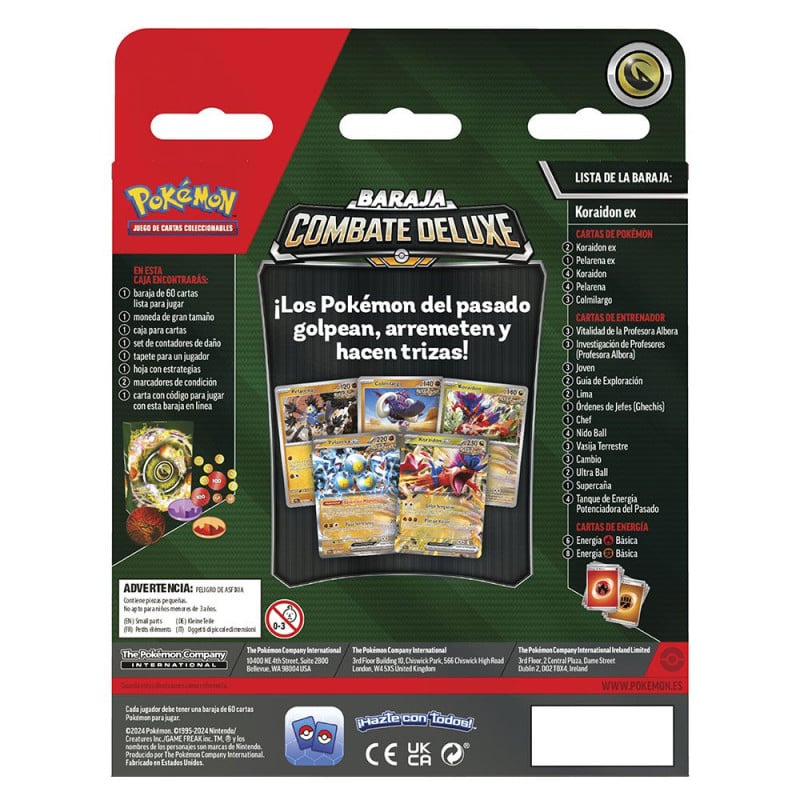 Baraja Cartas Coleccionables Q3 Pokémon