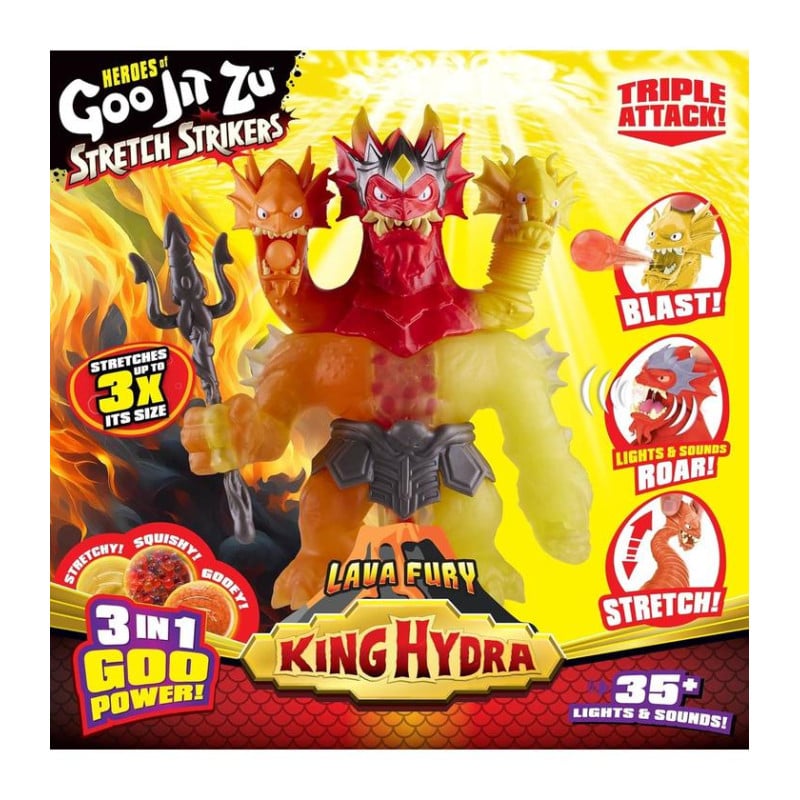 Goo Jit Zu Lava Fury King Hydra
