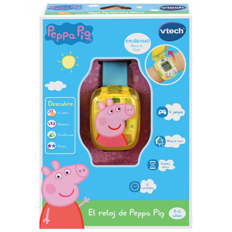 Reloj Peppa Pig Azul