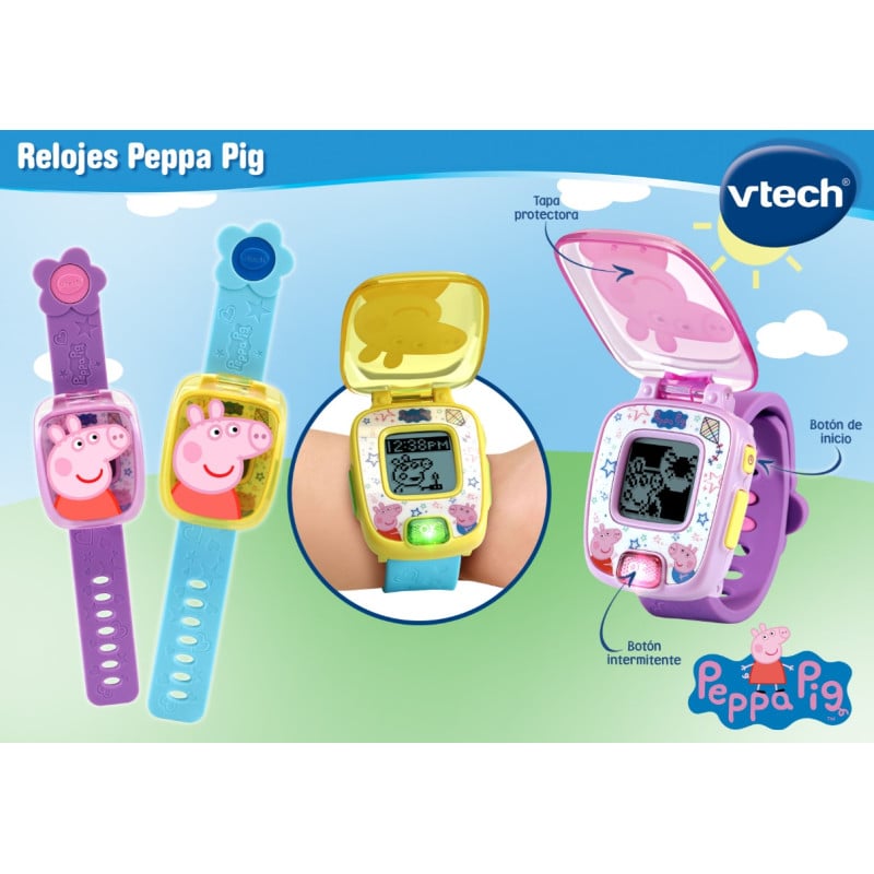Reloj Peppa Pig Azul