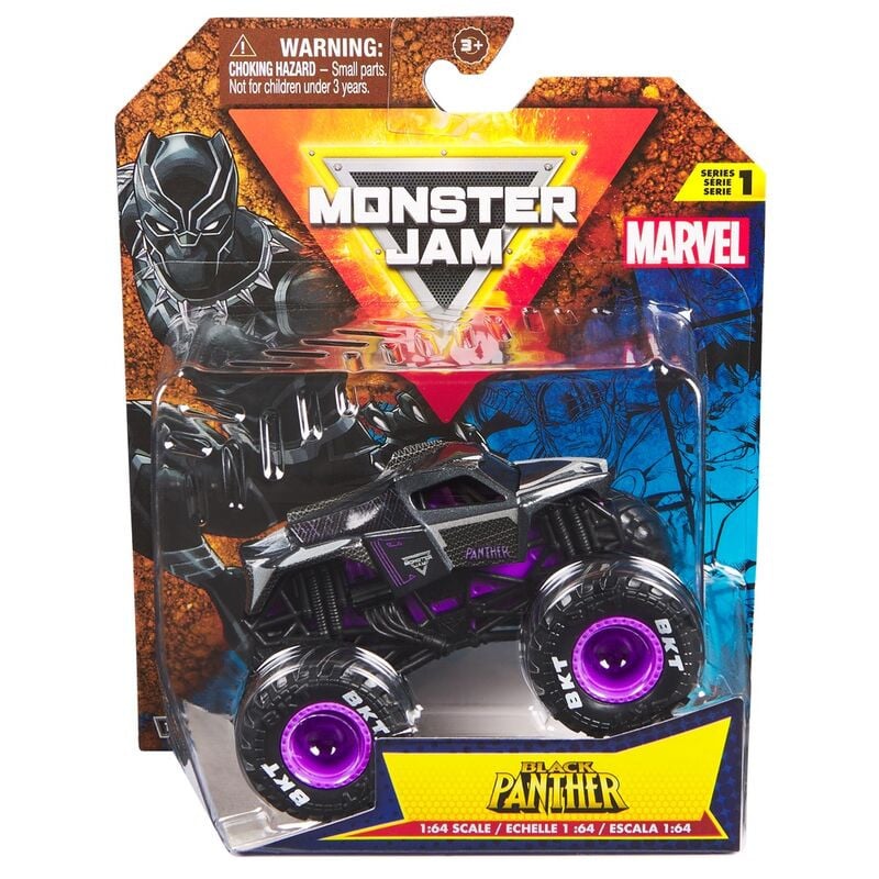 Vehículo Monster Jam Marvel Surtido