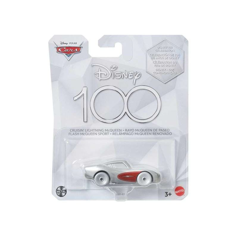 CARS RAYO MCQUEEN PLATEADO