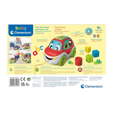 Coche Tony Formas Y Colores