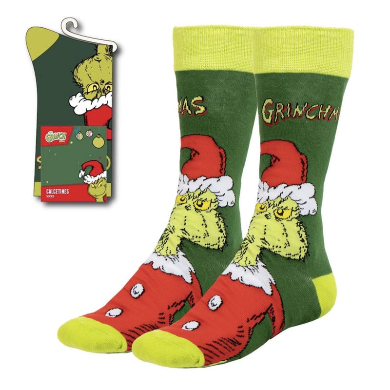 Calcetines The Grinch Navideños 38-45