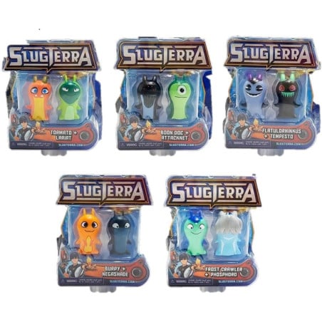 Slugterra Pack 2 Figuras Surtidas