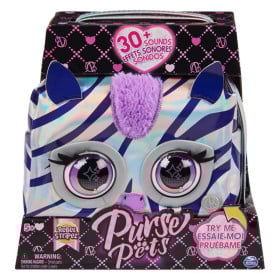 Purse Pets Rebel Stripez Zebra