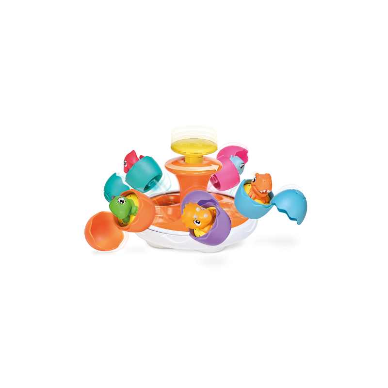 HUEVOS DE DINO GIRA E INCUBA