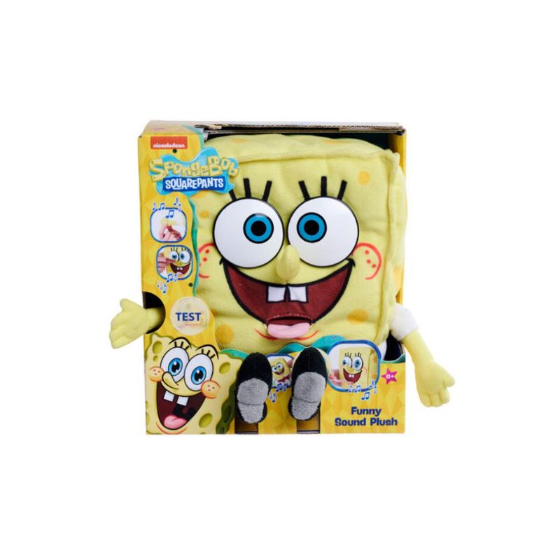 Peluche Bob Esponja Interactivo 30 Cm