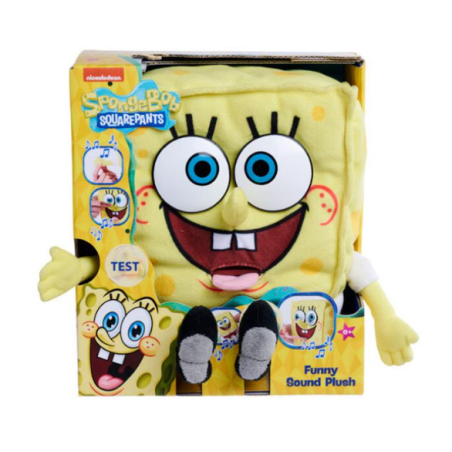Peluche Bob Esponja Interactivo 30 Cm