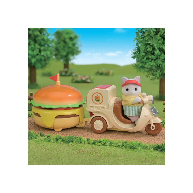 Silvanian Families Puesto De Hamburguesas