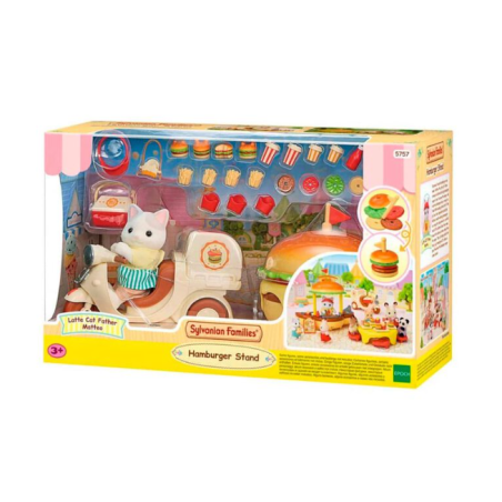 Silvanian Families Puesto De Hamburguesas