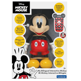 Mickey Robot Interactivo Con Luz Y Sonido