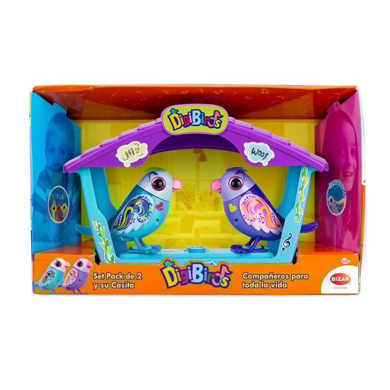 Digibirds Pack De 2 Y Casita