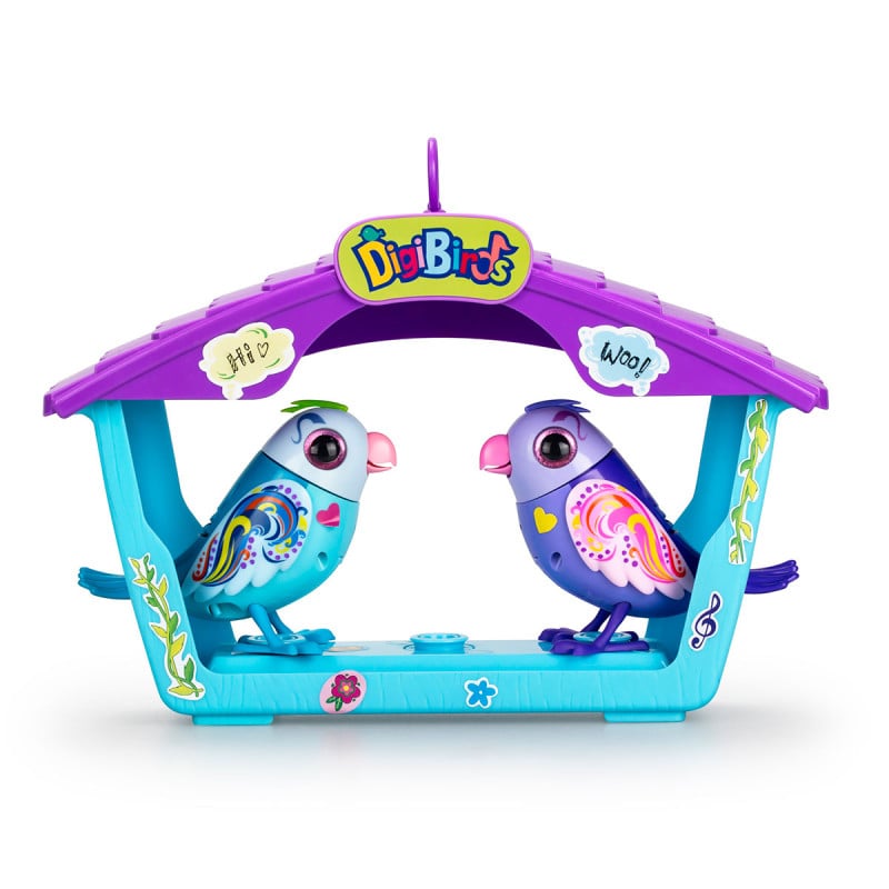 Digibirds Pack De 2 Y Casita