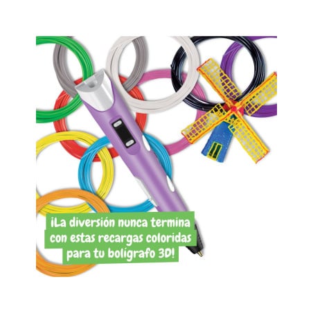 Recarga Bolígrafo 3D