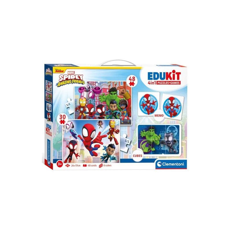 Edukit 4 En 1 Spidey & His Amazing Friends