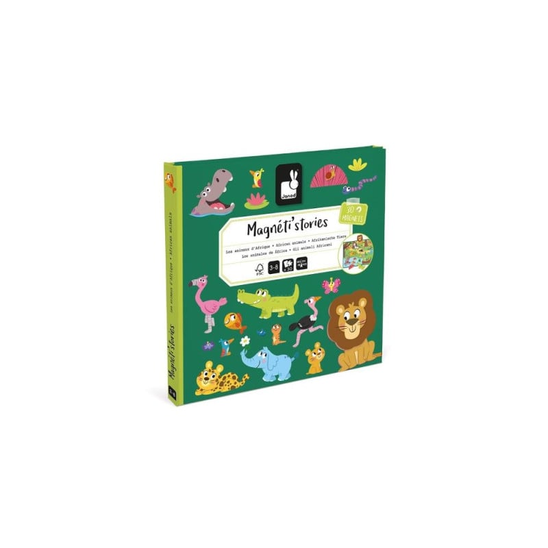 MagnetiStories Los Animales De África