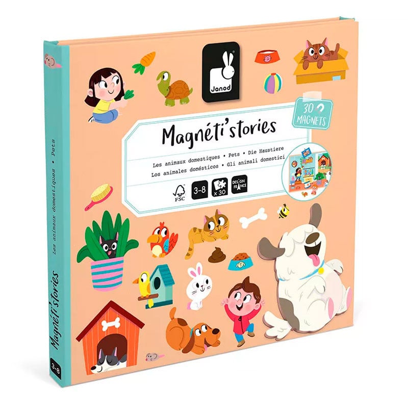 MagnetiStories Los Animales Domesticos