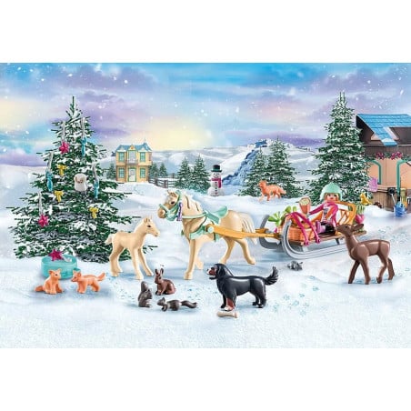 Calendario De Adviento Paseo En Trineo Playmobil