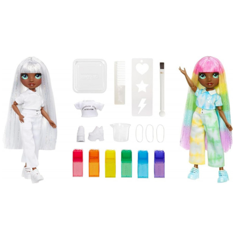 Rainbow High Watercolor & Create Ojos Verdes