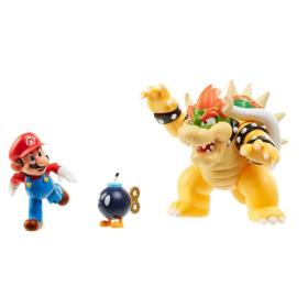 Nintendo Mario VS Bowser Diorama Set 2