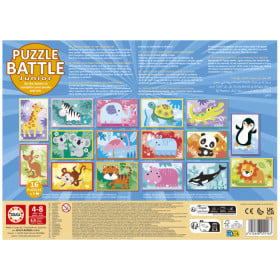 Puzzle Batalla Junior Animales 2