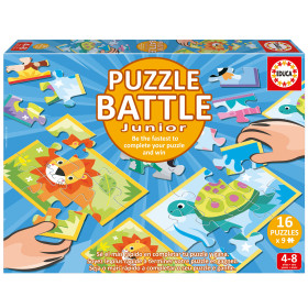 Puzzle Batalla Junior Animales