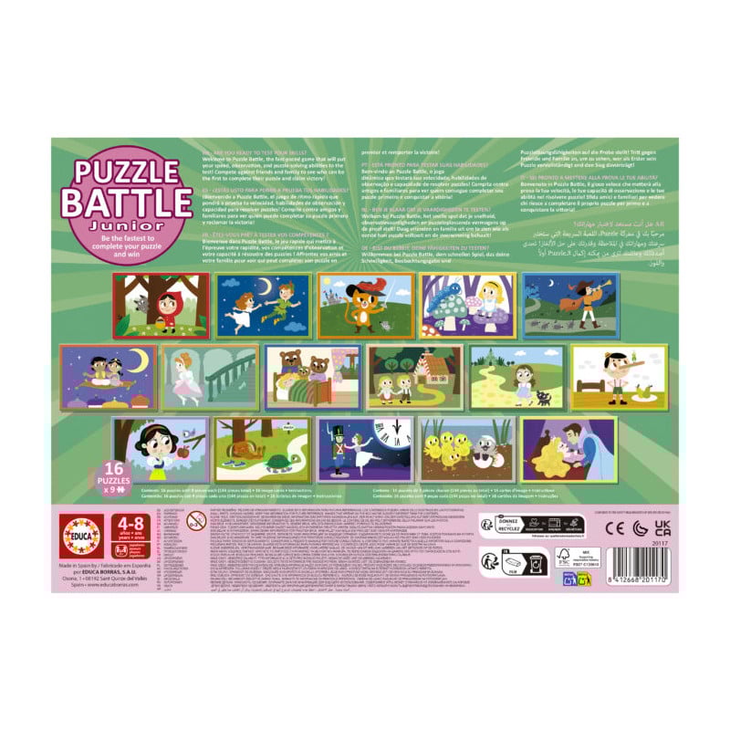 Puzzle Batalla Junior Cuentos