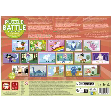 Puzzle Batalla Junior Fantasía