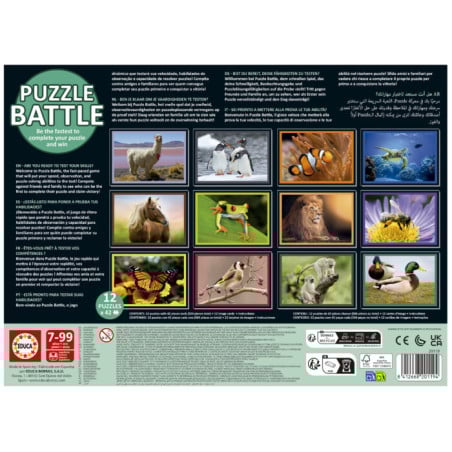 Puzzle Batalla Junior Naturaleza