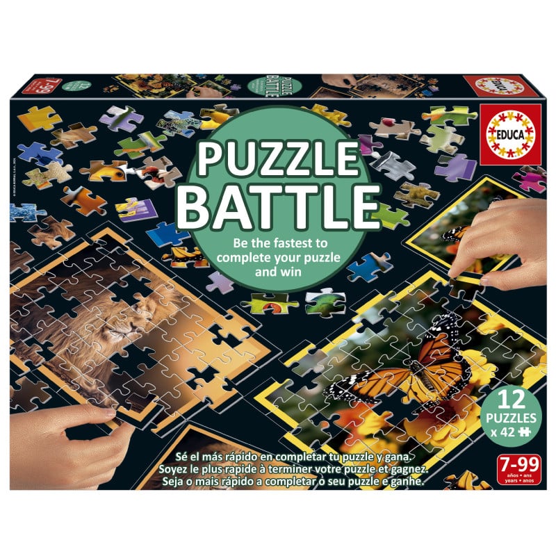 Puzzle Batalla Junior Naturaleza
