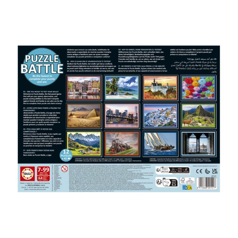 Puzzle Batalla Junior Paisajes