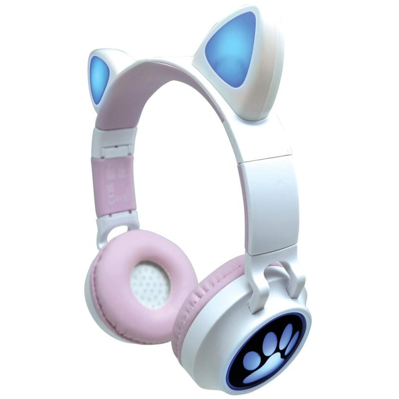 Auriculares Bluetooth Con Orejas De Gato