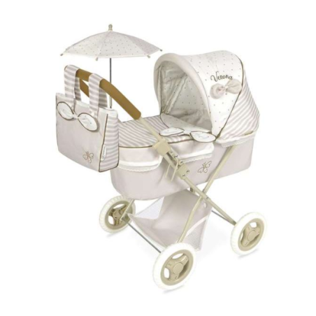 Coche Muñeca Pleglable Con Sombrilla