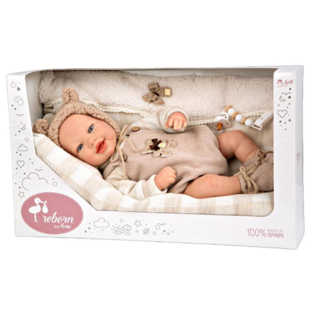 Reborn Rubén 45 Cm Con Cojín