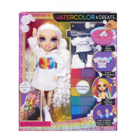 Rainbow High Watercolor Ojos Marrones