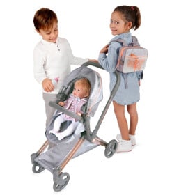 DeCuevas Coche Muñeca 3x1 Plegable Cytix 2
