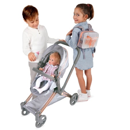 DeCuevas Coche Muñeca 3x1 Plegable Cytix
