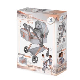 DeCuevas Coche Muñeca 3x1 Plegable Cytix