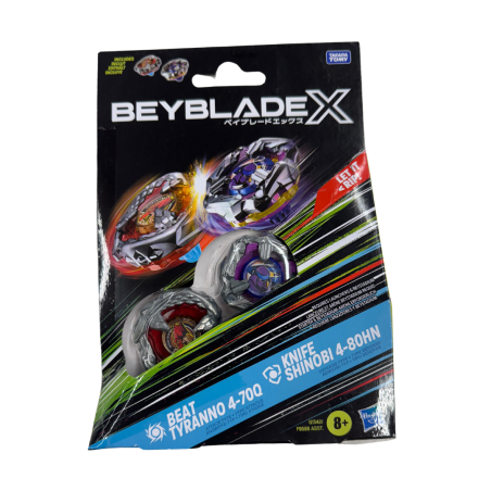Beyblade X Pack de 2 Sin Lanzador Surtido