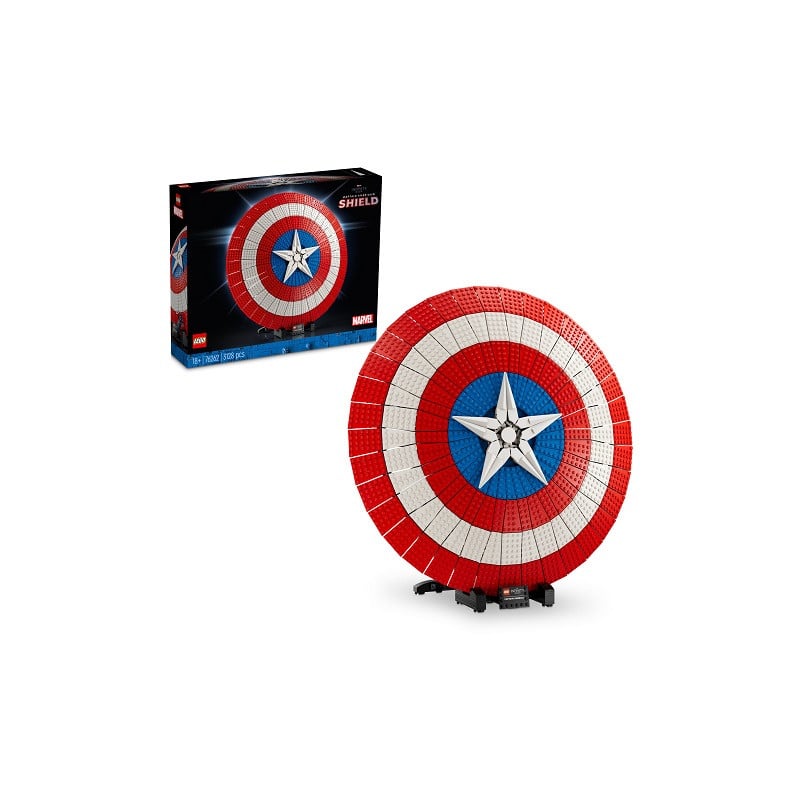 Lego Escudo Del Capitán América