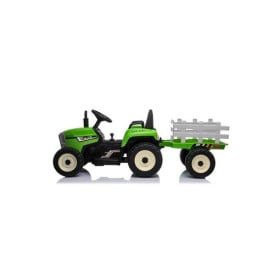Tractor Ractor Ataa Ceres Con Remolque Verde 2